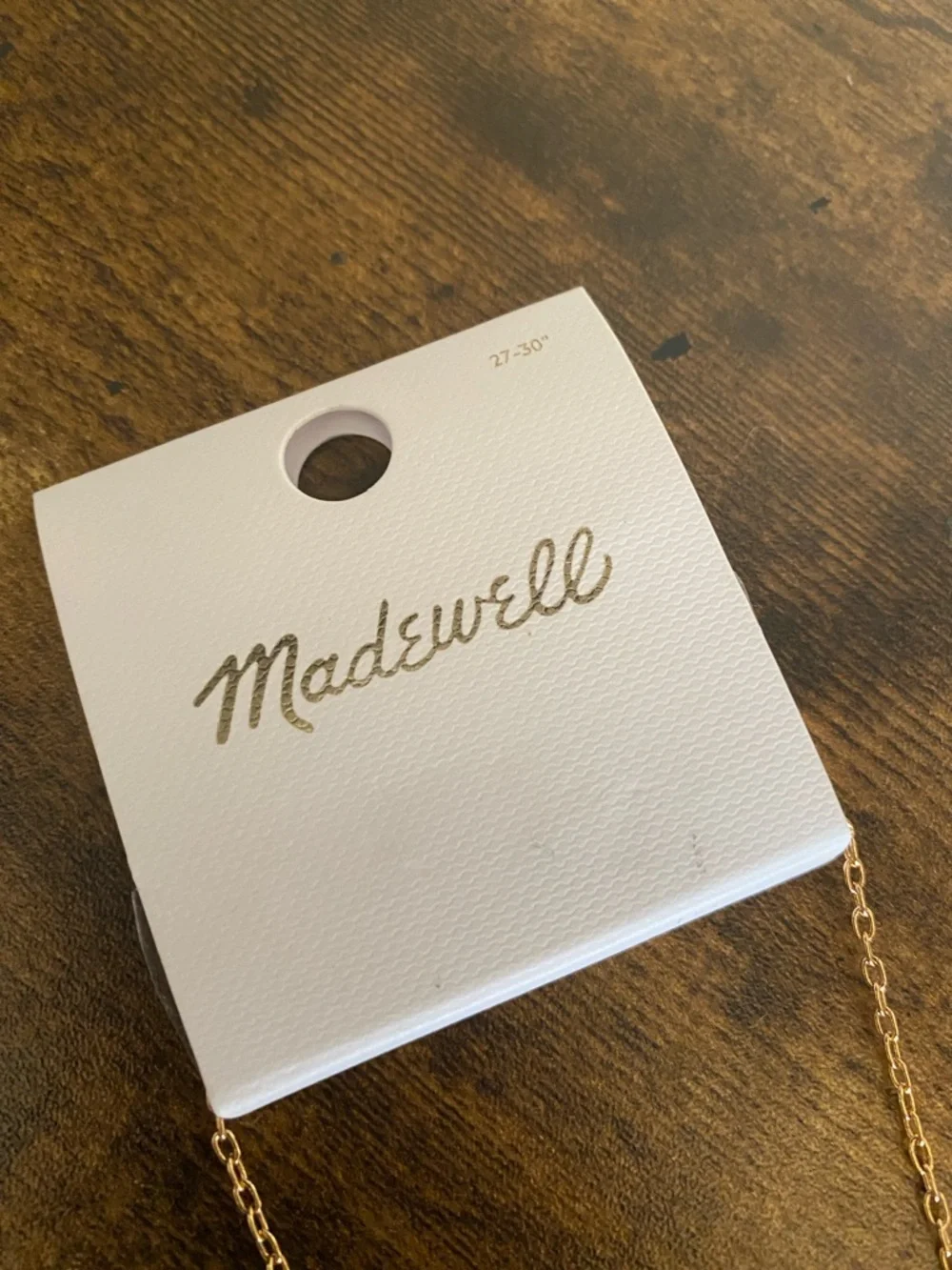 NWT MADEWELL Cluster Charm Necklace Set - Picture 7 of 8